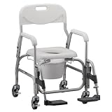 Deluxe Shower Chair Commode