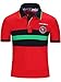 Neleus Men's Cotton Casual Short Sleeve Polo Shirt