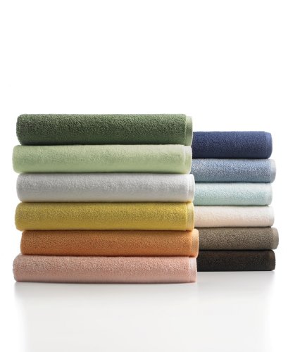 Martha Stewart Collection "Low-Twist" Bath Sheet, 33" x 64" Wave