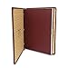 Wilson Jones Corporate Minute Book, Letter Size 8.5 x 11 Inches, 125 Pages/250 Sides, Red (W0396-11)