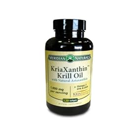 Meridian Naturals Krill Oil, 120 Softgels
