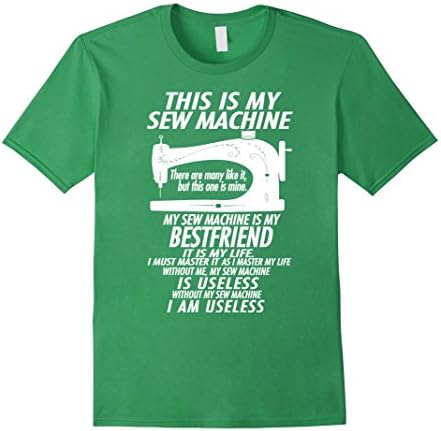 Men's Saw Machine T-shirt , This is my Saw Machine. I am useless Large Grass
