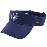 Milwaukee Brewers Hats : Nike Milwaukee Brewers Royal Blue MLB Adjustable Visor
