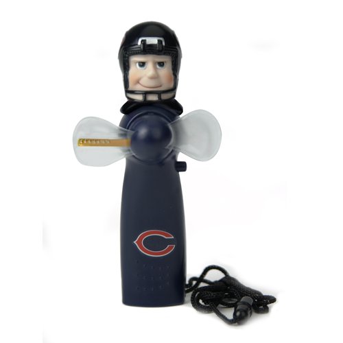 Pack of 2 NFL Chicago Bears Magical LED Light-Up Portable Fans