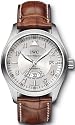 IWC Spitfire Pilot UTC Steel Brown Mens Watch IW325110