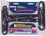 Eklind Tool 33910 - 10 Piece 9in. SAE T-Handle Hex Key Set 3/32-3/8in. - Eklind Tool Company - 33910