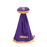 Minnesota Vikings Plush NFL Football with Attached Security Blanket