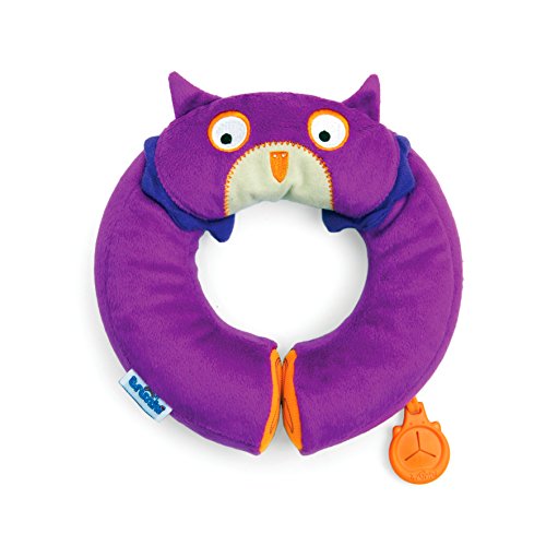 Cheap Trunki Yondi Owl Travel Pillow, Purple, Small