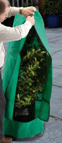 Maxi-Fleece 100gsm Plant Frost Protection Jacket: Tested to -8°C, large, 90 x 150cm