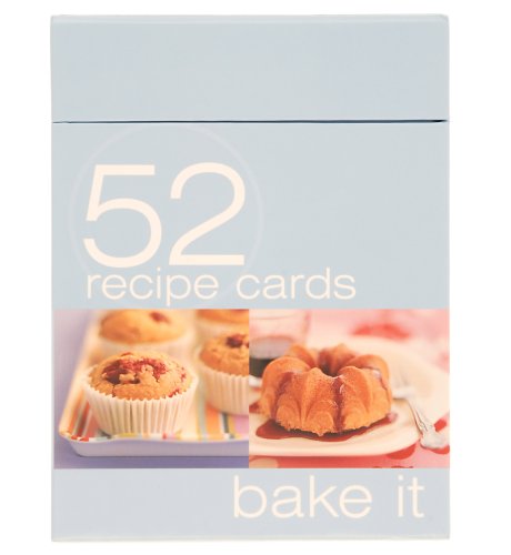 52 'Bake It' Recipe Cards