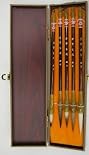 Chinese Calligraphy Writing/Painting Brushes Set (5 Brushes)
