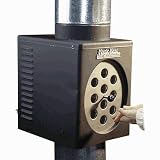 Magic Heat Reclaimer for Wood, Oil or Coal Stove - 8 in., Model# MH-8-R