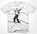 Elvis Rock T Shirt in white Music & Classic Tee Shirts Size Large-TSM90907