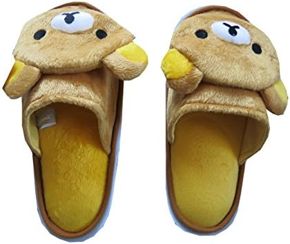 Browny Rilakkuma Slippers 10" x 3.5"