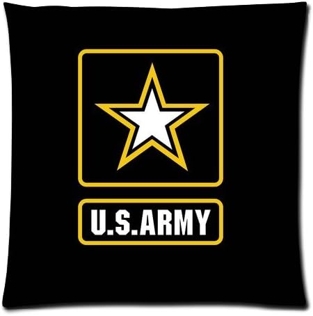 Umak US Army Uniform Army Strong Cushion Pillow Cover Design Easter Day Gifts Zippered Pillowcase Personalized Throw Pillowcases Decorative Sofa Or Bed Pillow Case Cover 18x18(2 Sides) Great Gifts For Friends Or Families PWE233