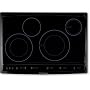 Electrolux : EW30CC55GB 30in Hybrid Induction Cooktop with 2 Induction/2 Radiant Elements - Black