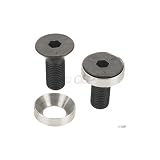 Profile Racing Hop-up crank bolt and washer, pair