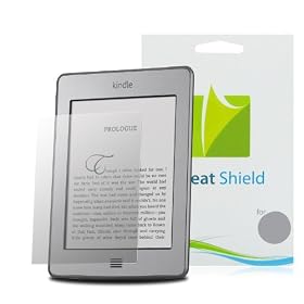 GreatShield Ultra Anti-Glare (Matte) Clear Screen Protector Film for Amazon Kindle Latest 2011, Kindle Touch, Kindle Keyboard, Kindle 2nd/3rd Generation (3 Pack)