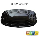 MCM 97331 Porcelain Steel Heat Plate Replacement for Select Uniflame Gas Grill Models