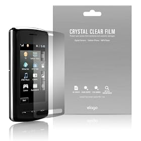elago Crystal Clear Screen Protection Film for LG Vu (CU920/CU915) + microfiber cloth