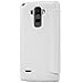 LG G Stylo Case - 3C-Aone Sparkle Quick Window Smart Wake up / Sleep Pu Leather Cover Hard Plastic Case Shell for LG G Stylo H631 MS631 LS770 | LG G4 Stylus(NOT Compatible for LG G4) (White)