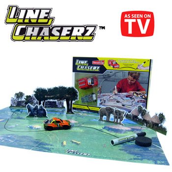 Childrens Toyshop  Toys : OPTICAL SENSOR LINE CHASERZ RACE TRACK