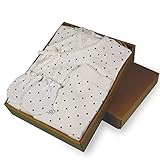 【TYGJ】オーガニックコットン ベビー服 新生児 豪華 肌着セット コンビ肌着 （毛布1枚&帽子1枚&よだれかけ1枚&手袋1足) 子供服 有機栽培綿100％　出産祝い ギフトセット