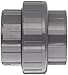 Spears 898 Series PVC Pipe Fitting, Union with EPDM O-Ring, Schedule 80, 1-1/2