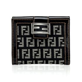 Fendi Zucca French Purse