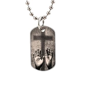 Pet  Dog cross dog charm Dogtag Unique Cross Charm  Tag Customized Tags Jesus  Necklace