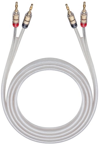 Oehlbach Crystal Silver Lautsprecher Kabelset mit Solution Kabelschuh 2x3,5m Preisvergleich