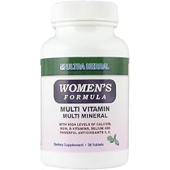 Ultra Herbal Multivitamine f�r die Frau -Vitaminerg�nzungsmittel - Multivitamin Produkte f�r Frauen inkl. Calcium ~ 2 Flaschen