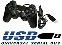 PC USB2.0 Dual Shock JoyPAD Gamepad Controller Joystick