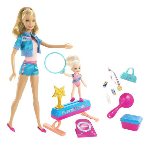 Barbie I Can Be: Gymnastics Coach Doll Play Set