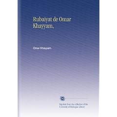 Rubaiyat de Omar Khayyam,