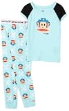 Paul Frank Tight Fitting PJ Set, 2 Piece, Blue, 24 Months