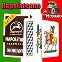 Napoletane 97/38 Modiano Regional Italian Playing Cards. Authentic Italian Deck. Includes Free Scopa and Briscola Instructions in English.