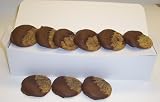 Scott's Cakes Half-Dipped Brownie Chunk Cookies with Milk Chocolate in a White Gourmet Box