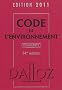 Code de l'environnement 2011