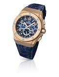 TW Steel Sonder-Edition Unisex-Armbanduhr Ceo Tech Chronograph Leder TWCE4003