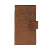 [ docomo sony XPERIA Z2 SIRIUS SO-03F 専用 Diary Case ] ダイアリー 手帳型 レザー 収納 カード入れ ストラップ 穴 付き シンプル ケース カバー 【★D02 ブラウン★】