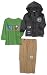 Nannette Thomas & Friends Baby Boys 3 Piece Jacket Set, Navy/Green, 18 Months