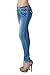 2LUV Women's Colored Distressed Skinny Jeans