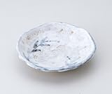 志野タタキ芦銘々皿　5個組 【美濃焼　和皿】 〔キャッシュバックキャンペーン対象商品〕