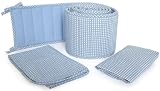 Tadpoles Classics Gingham Porta-Crib Set