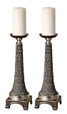 Aubriana Candleholders, Set/2, Uttermost 19023