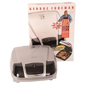 George Foreman, Family 5 Portion Grill Silver