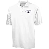 Penn State Nittany Lions White Pique Polo