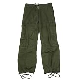 Womens Black Vintage Paratrooper Fatigues