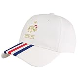 adidas France White 2010 World Cup 3-Stripe Adjustable Hat